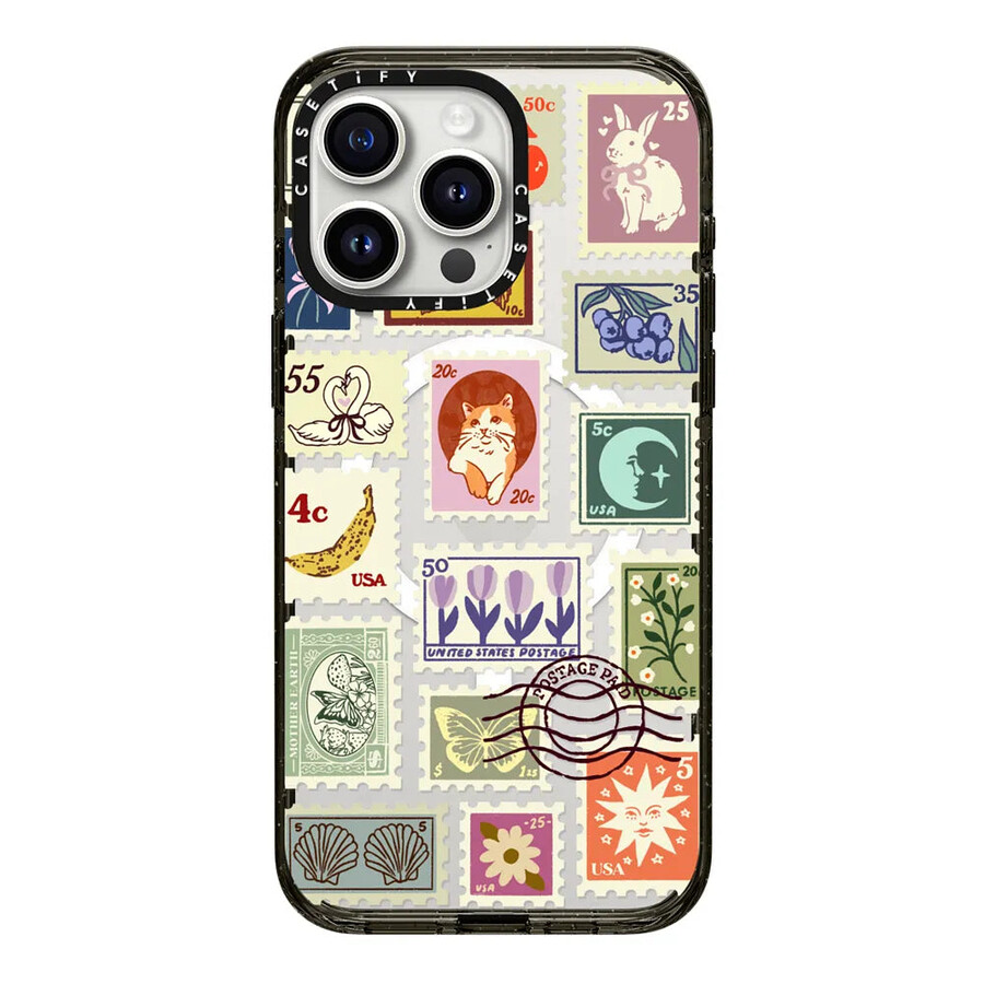 collection de timbres avec magsafe