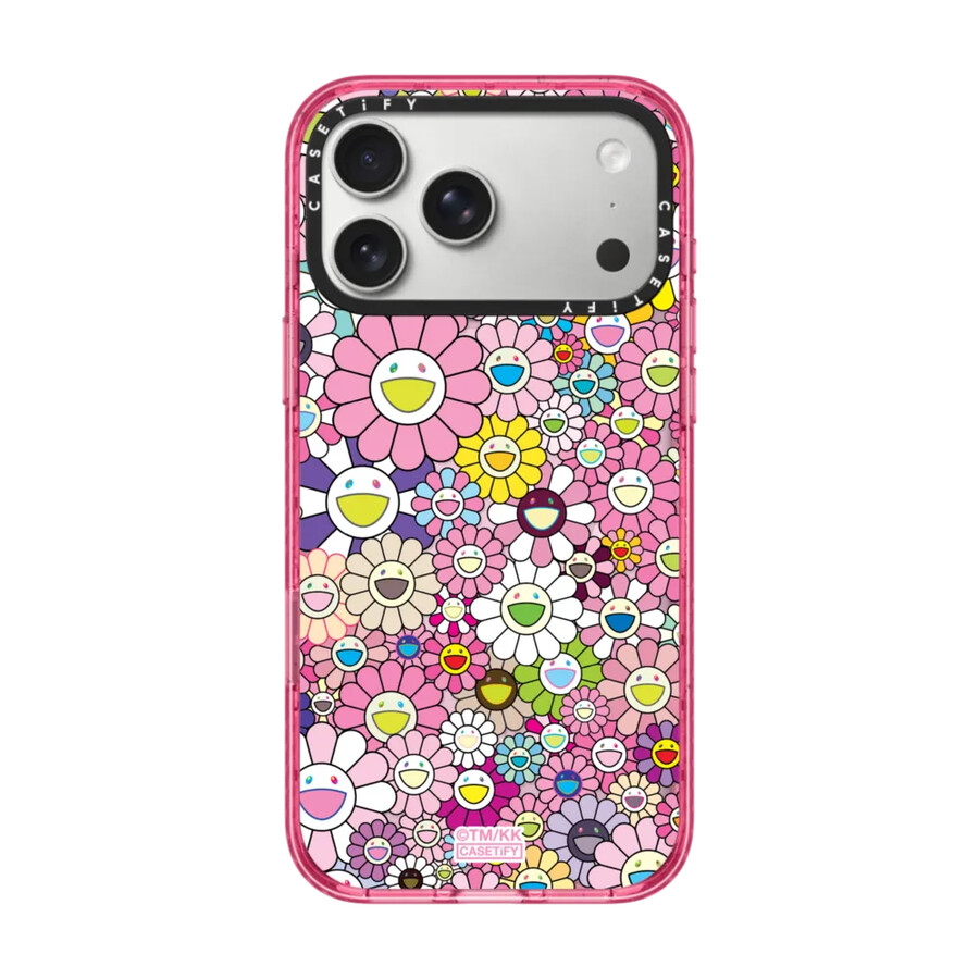 fleurs Éclatantes rose avec magsafe